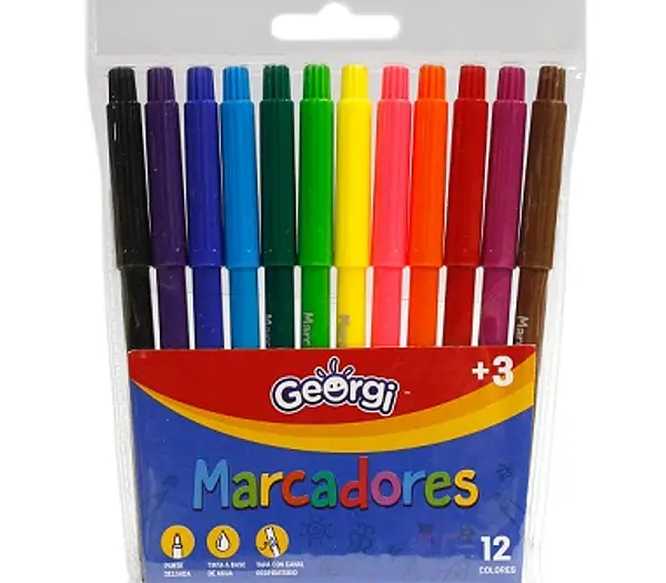 LAPIZ SCRIPTO GEORGI 12 COL
