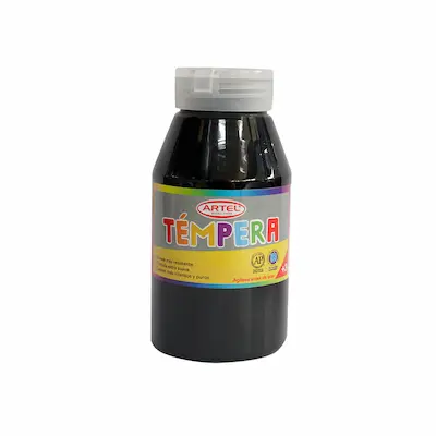 TEMPERA ARTEL 250 ML - NEGRO