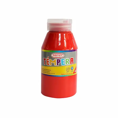 TEMPERA ARTEL 250 ML - ROJO