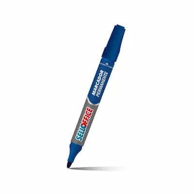PLUMON PERMANENTE SELLOFFICE - AZUL