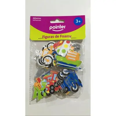 GOMA EVA FIGURAS - MEDIO DE TRANSPORTE