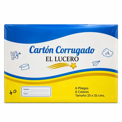 BLOCK LUCERO CARTON CORRUGADO
