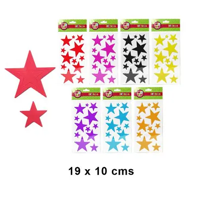 GOMA EVA FIGURAS - ESTRELLA ARTE TOP