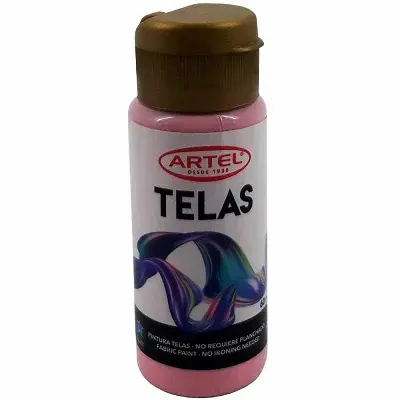 PINTURA TELA ARTEL 60ML PASTEL - ROSADA