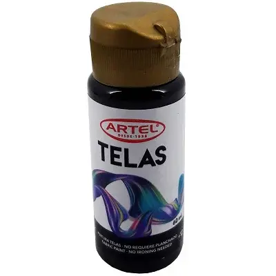 PINTURA TELA ARTEL 60ML - CAFE OSCURO