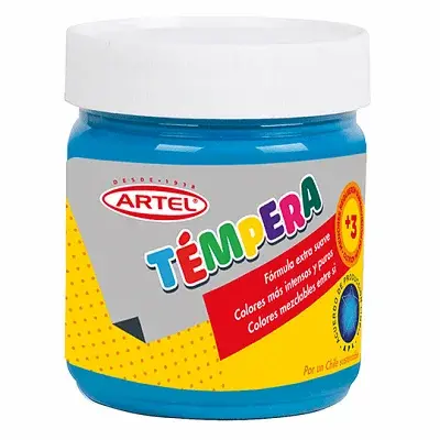 TEMPERA ARTEL 100 ML - CELESTE