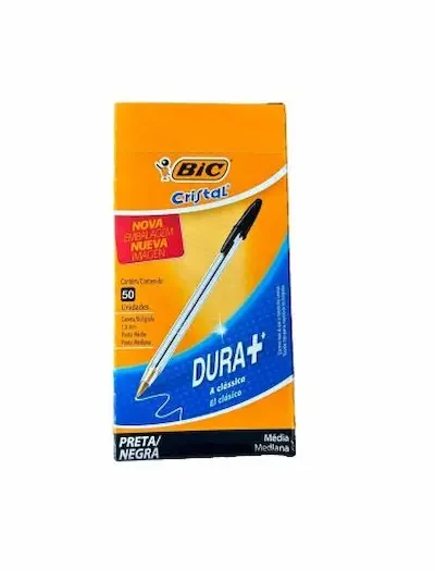 LAPIZ PASTA BIC P/MEDIA - NEGRO