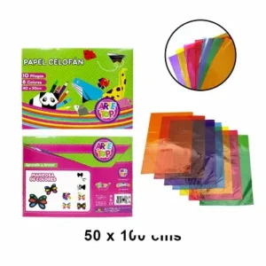 BLOCK ARTE TOP PAPEL CELOFAN