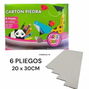 BLOCK ARTE TOP CARTON PIEDRA