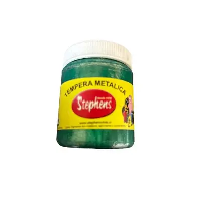 TEMPERA METALICA STEPHENS 120ML - VERDE