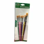 pincel redondo set 6 unid