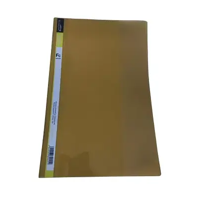 CARPETA TAPA TRANSPARENTE - AMARILLA