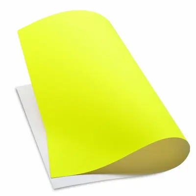 CARTULINA FLUOR - AMARILLO