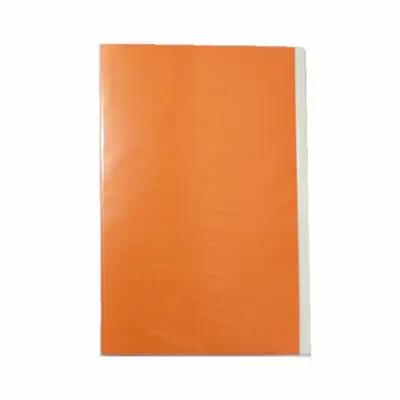 CARPETA CON ACCOCLIP - NARANJA