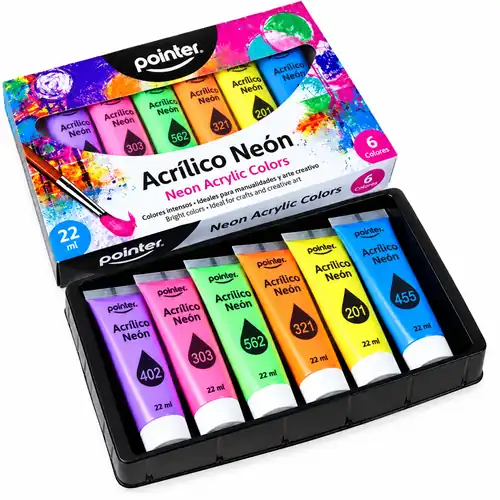ACRILICO NEON POINTER X6
