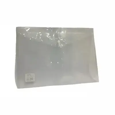 CARPETA CON BROCHE - BLANCO