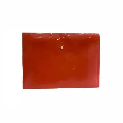 CARPETA CON BROCHE - ROJO