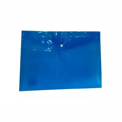 CARPETA CON BROCHE - AZUL