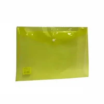 CARPETA CON BROCHE - AMARILLO