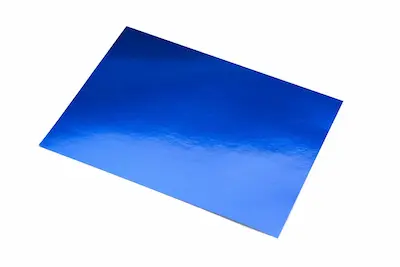 CARTULINA METALICA - AZUL