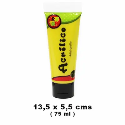 ACRILICO ARTE TOP 75ML - AMARILLO