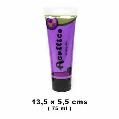 ACRILICO ARTE TOP 75ML - LILA