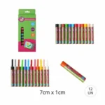 LAPIZ PASTEL TORRE 12 COL.