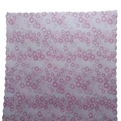 PAPEL ARROZ DISEÑO - FLOR ROSADO