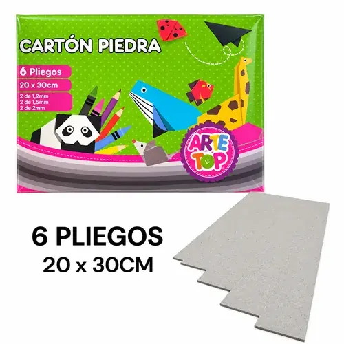 BLOCK ARTE TOP CARTON PIEDRA