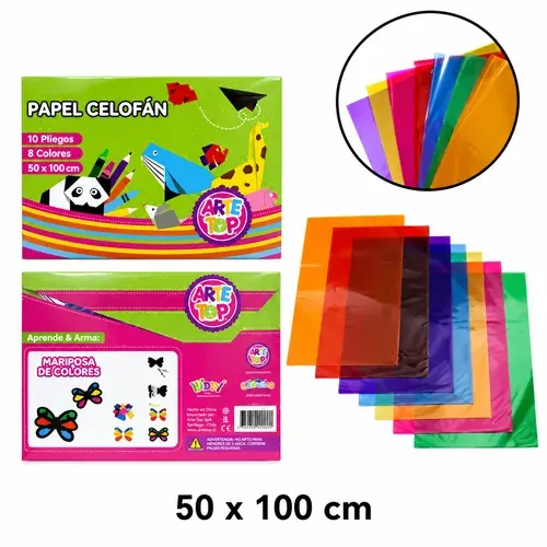 BLOCK ARTE TOP PAPEL CELOFAN