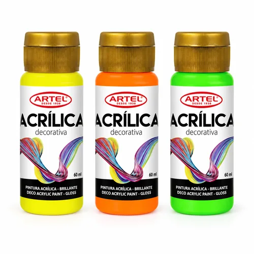 ACRILICO ARTEL 60ML NEON