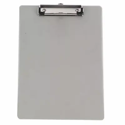 TABLILLA CON APRETADOR - GRIS