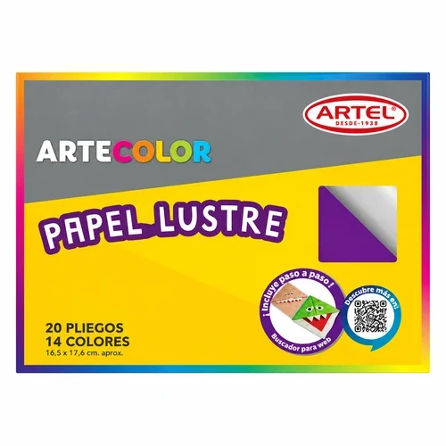 BLOCK ARTEL PAPEL LUSTRE