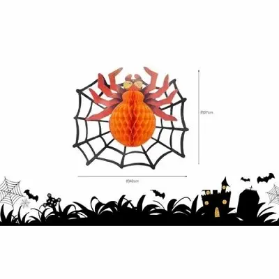 ARAÑA 37CM HALLOWEEN