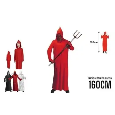 TUNICA ROJA 160CM HALLOWEEN