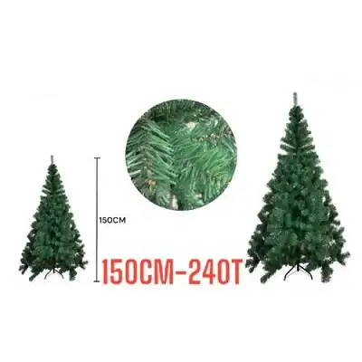 ARBOL NAVIDAD VERDE GRUESO