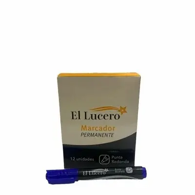 PLUMON PERMANENTE LUCERO - AZUL