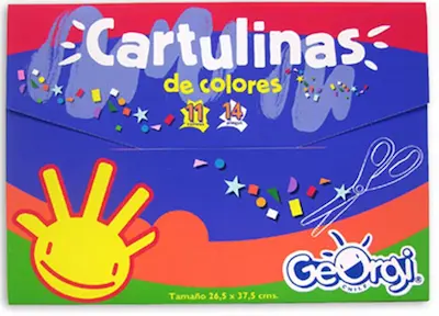 BLOCK GEORGI CARTULINA 14 HJS
