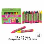 LAPIZ CERA SELLO PENCIL 12 COL
