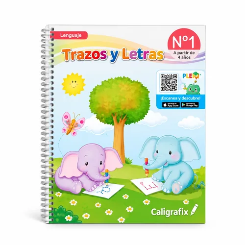 CALIGRAFIX TRAZOS Y LETRAS Nº1