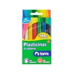 plasticina torre 12 colores