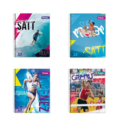 CUADERNO UNIVERSITARIO TORRE 100HJS DEPORTISTAS