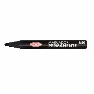 PLUMON PERMANENTE PUNTA REDONDA ARTEL NEGRO