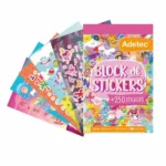 block stickers niños