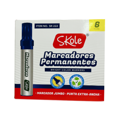 Marcador Jumbo negro sello