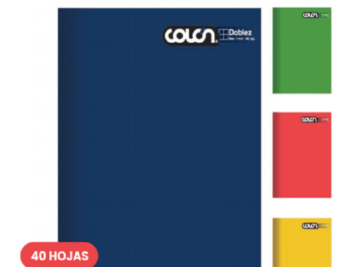 CUADERNO DOBLEZ COLON 60 HJS
