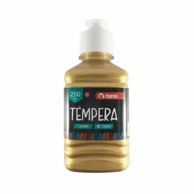 TEMPERA TORRE 250ML - DORADA