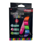 tempera solida torre 12 colores