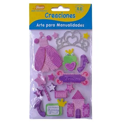 GOMA EVA FIGURAS - PRINCESA