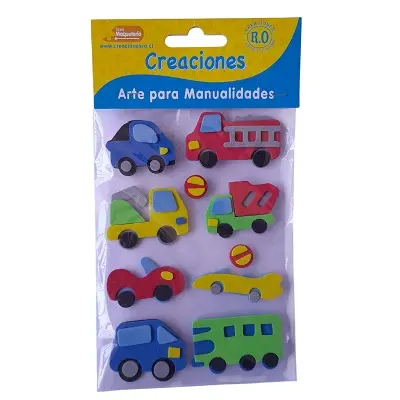 GOMA EVA FIGURAS - AUTO